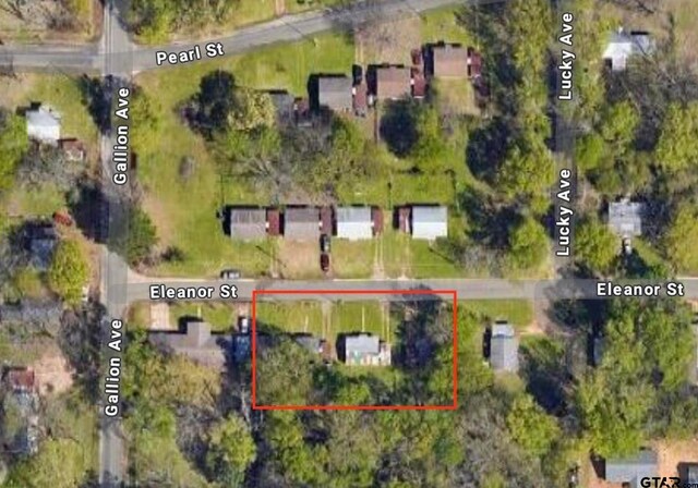 7094 Eleanor St, Tyler, TX 75708 - map / location with property boundaries highlighted