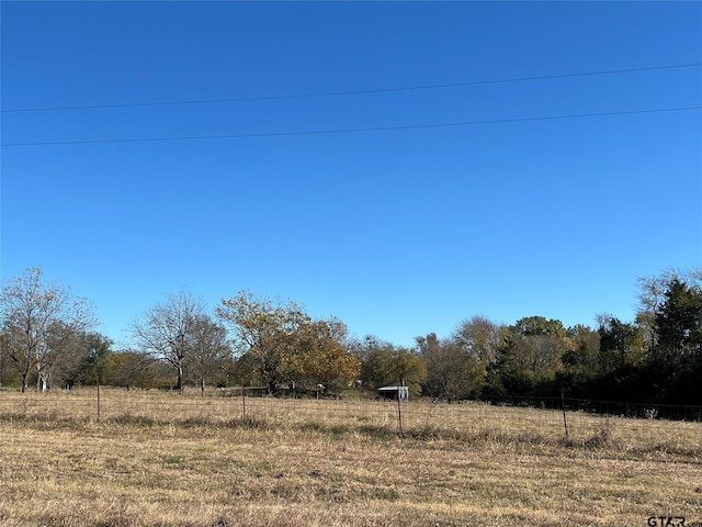 view of nature with a rural view