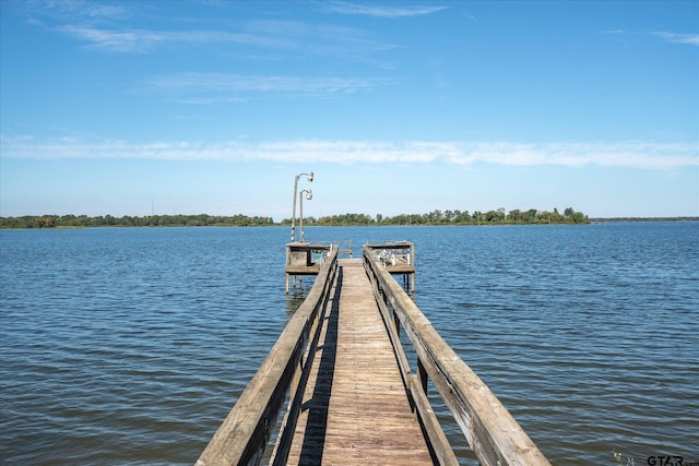 2222 County Road 1570, Alba, TX 75410 - dock area featuring a water view