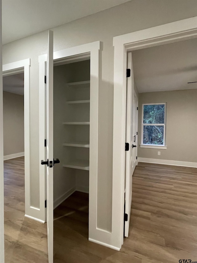 view of closet