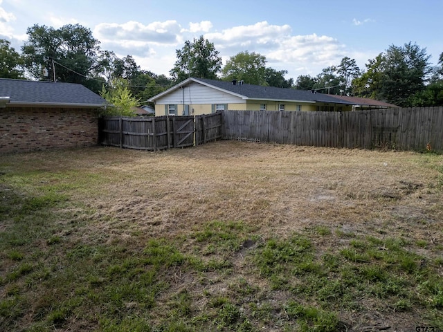 view of yard