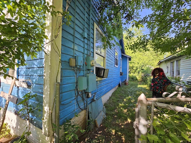 view of side of property