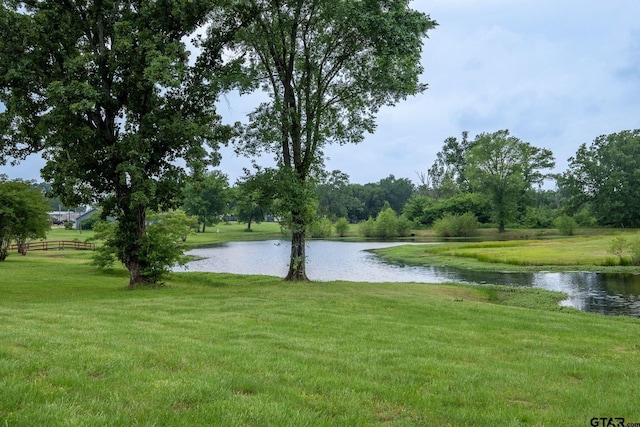 property view of water