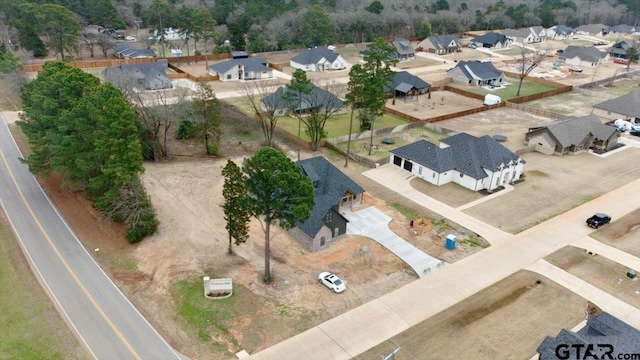 birds eye view of property featuring a residential view