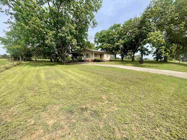 129 An County Rd 302, Frankston, TX 75763 - view of yard featuring a carport