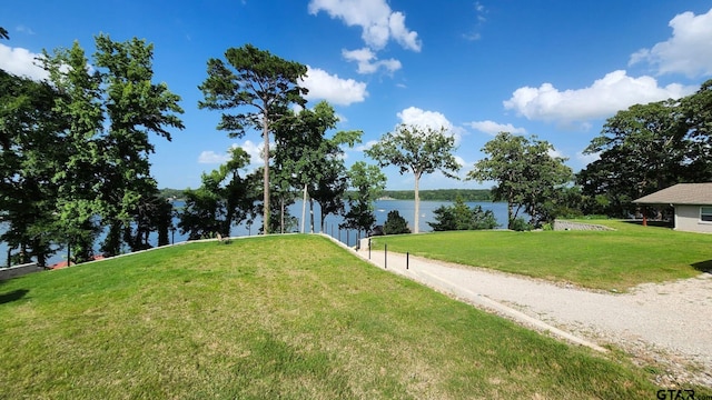 16822 Perry St, Tyler, TX 75707 - surrounding community featuring a water view and a yard