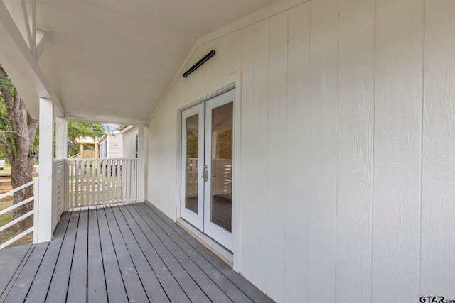 441 N Hill, Tyler, TX 75706 - deck featuring french doors
