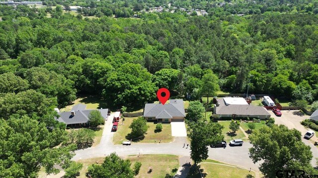 17599 Autumn Trl, Whitehouse, TX 75791 - bird's eye view with a forest view