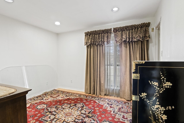 205 Turnberry Cir, Mount Pleasant, TX 75455 - home office with recessed lighting and wood finished floors