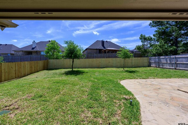 2056 Balsam Gap, Tyler, TX 75703 - view of yard with a patio area and a fenced backyard