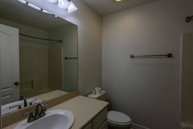 2056 Balsam Gap, Tyler, TX 75703 - full bathroom with vanity and toilet