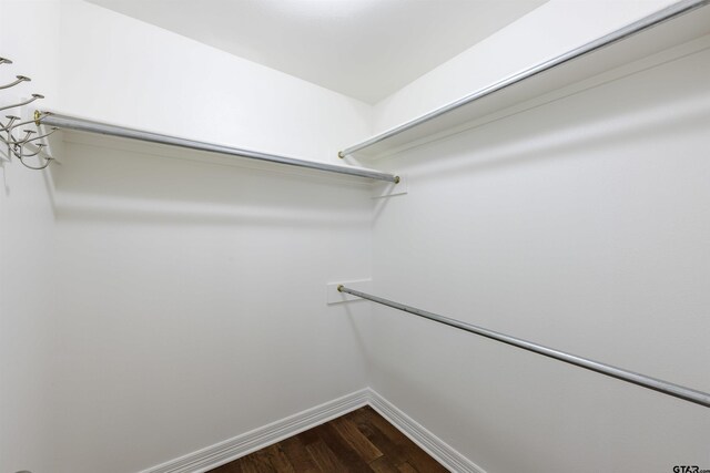 2056 Balsam Gap, Tyler, TX 75703 - spacious closet with dark wood-style floors
