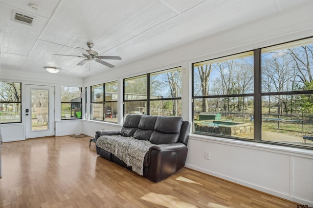 1039 Fm 2909, Canton, TX 75103 - sunroom featuring healthy amount of natural light, wood finished floors, and baseboards