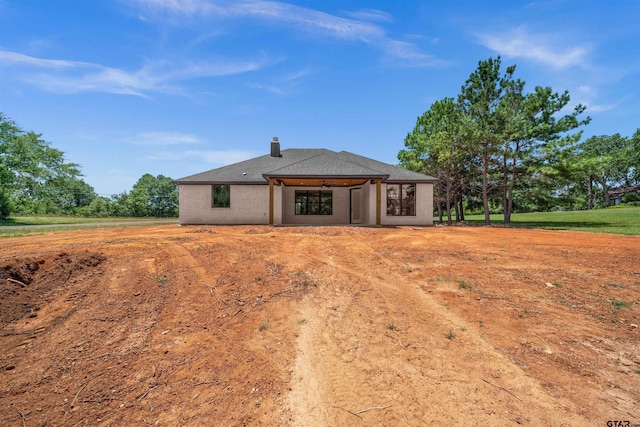 view of rear view of house