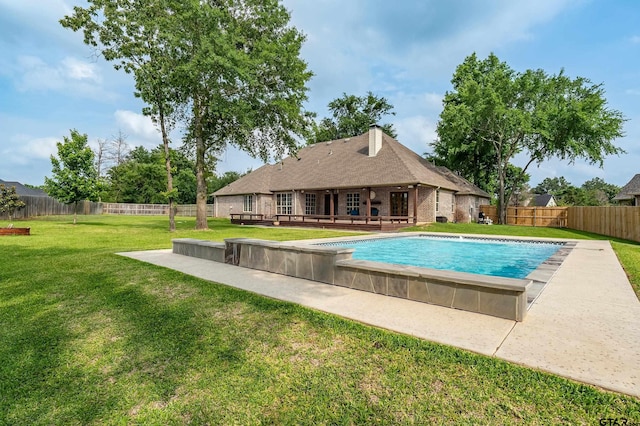 12105 Jazmin Cir, Flint, TX 75762 - view of pool with a deck