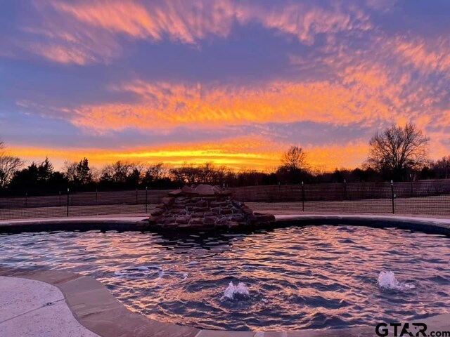 21830 County Mdws, Bullard, TX 75757 - view of swimming pool with fence