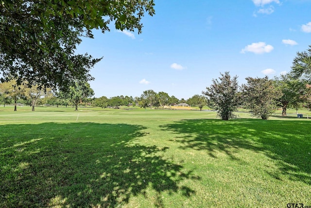 surrounding community with a lawn