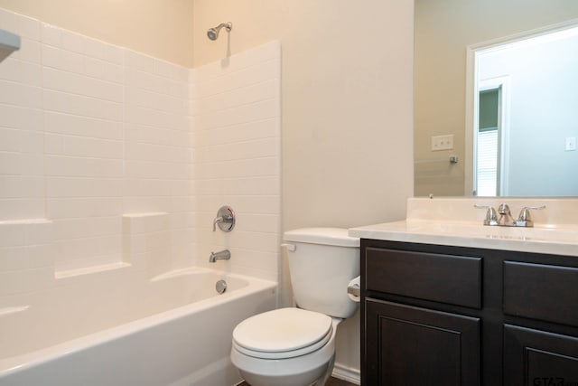 1439 Monterey Dr, Longview, TX 75601 - full bath with vanity and tub / shower combination