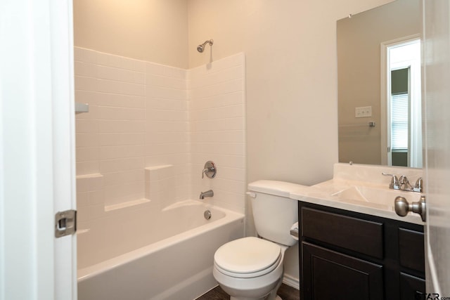 1439 Monterey Dr, Longview, TX 75601 - bathroom featuring vanity and washtub / shower combination