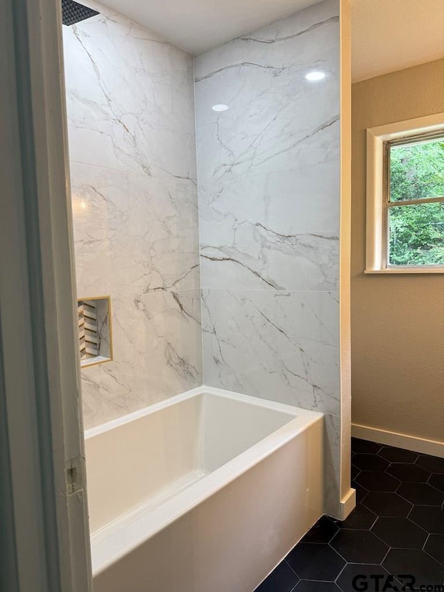 1113 Swanson Dr, Palestine, TX 75801 - full bathroom with tile patterned flooring