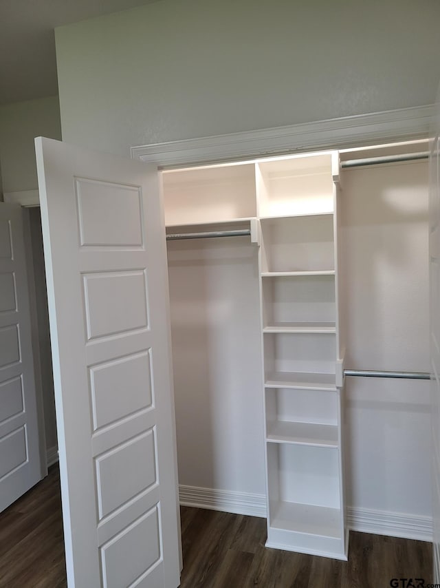 view of closet