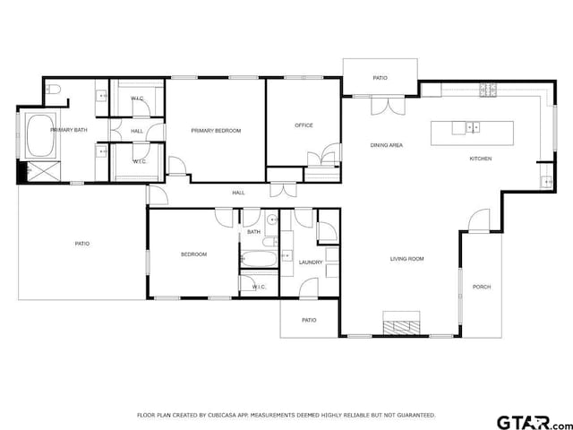 14621 Twin Pine Ln, Lindale, TX 75771 - view of property floor plan