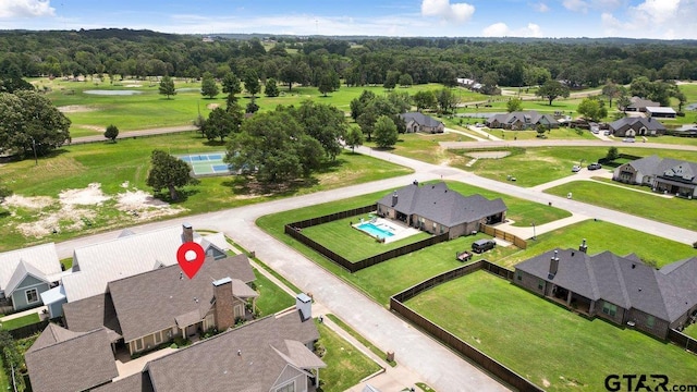 14621 Twin Pine Ln, Lindale, TX 75771 - aerial view of residential area