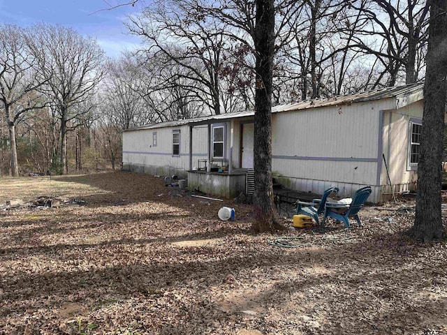 view of manufactured / mobile home