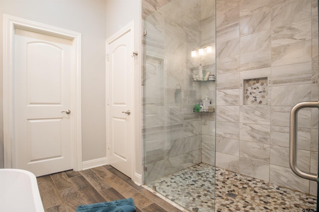 17294 Hidden Valley Ln, Flint, TX 75762 - full bathroom with a stall shower