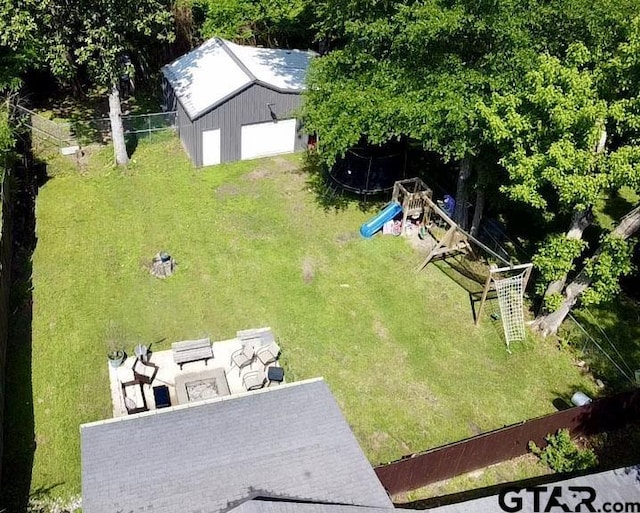 505 S Boyd St, Lindale, TX 75771 - drone / aerial view
