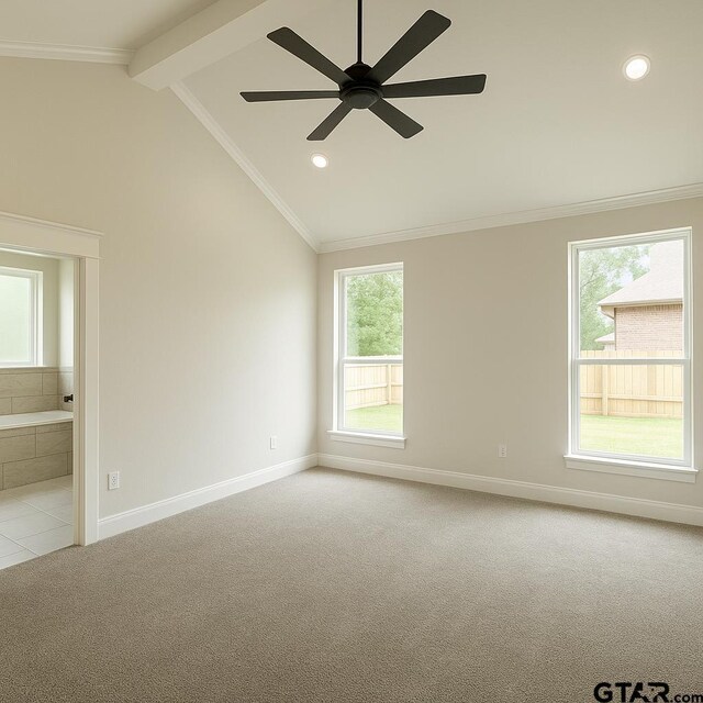 1057 Stagecoach Bnd, Bullard, TX 75757 - bathroom with a garden tub and unfinished concrete flooring