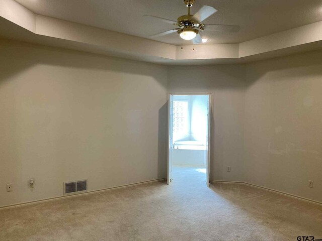5304 Cedar Creek Dr, Kemp, TX 75143 - carpeted empty room featuring a ceiling fan and baseboards