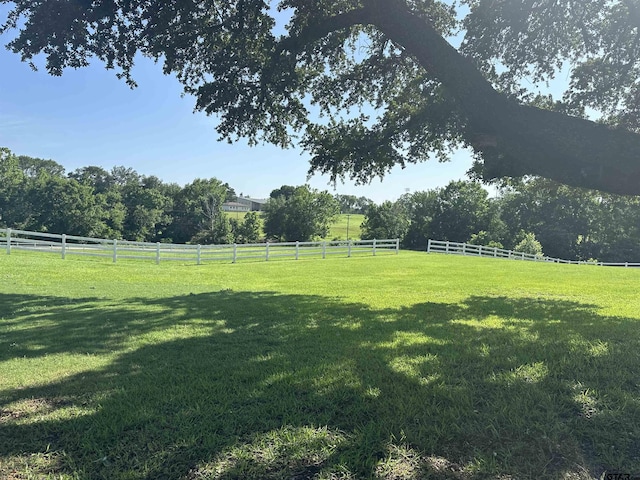 1248 Canada St, Jacksonville, TX 75766 - view of yard featuring a view of countryside