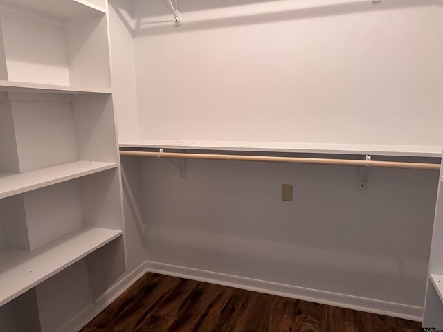 1248 Canada St, Jacksonville, TX 75766 - spacious closet with dark wood-style floors