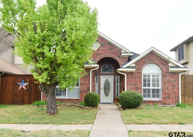 2333 Baretta Dr, Mesquite, TX 75181 - view of front of property with brick siding
