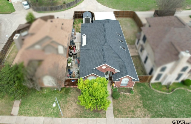 2333 Baretta Dr, Mesquite, TX 75181 - aerial view of property and surrounding area