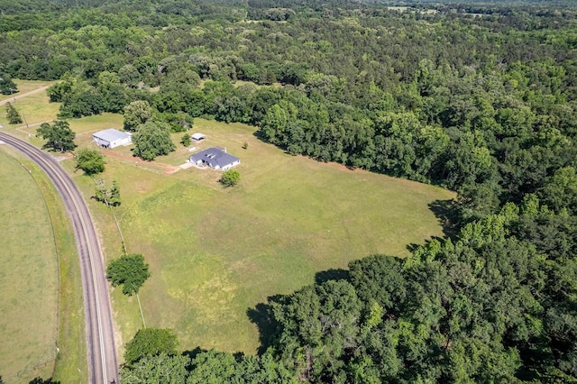 8533 Fm 315, Frankston, TX 75763 - aerial view of property's location with a forest and rural landscape