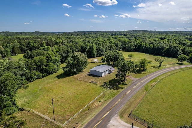 8533 Fm 315, Frankston, TX 75763 - overview of rural landscape featuring a heavily wooded area