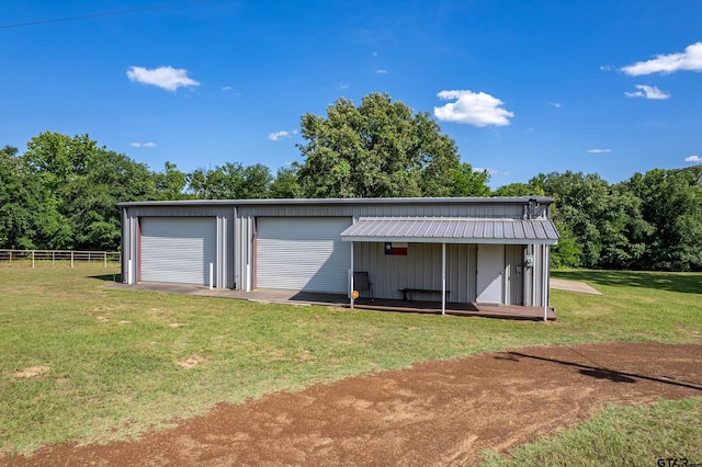 8533 Fm 315, Frankston, TX 75763 - view of detached garage