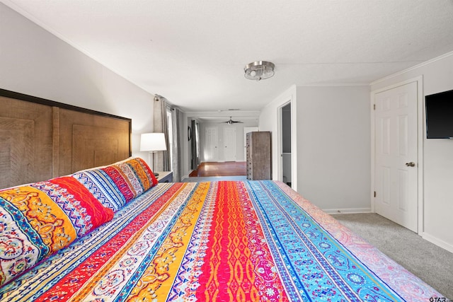 unfurnished bedroom with a textured ceiling and carpet floors