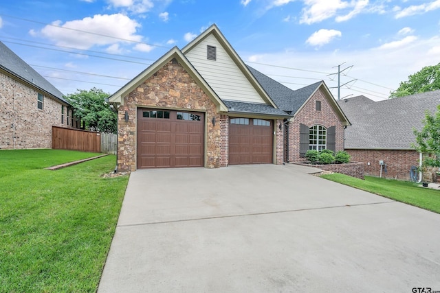 763 Hampton Hill Hill, Tyler, TX 75703 - view of front facade featuring an attached garage, concrete driveway, brick siding, and roof with shingles