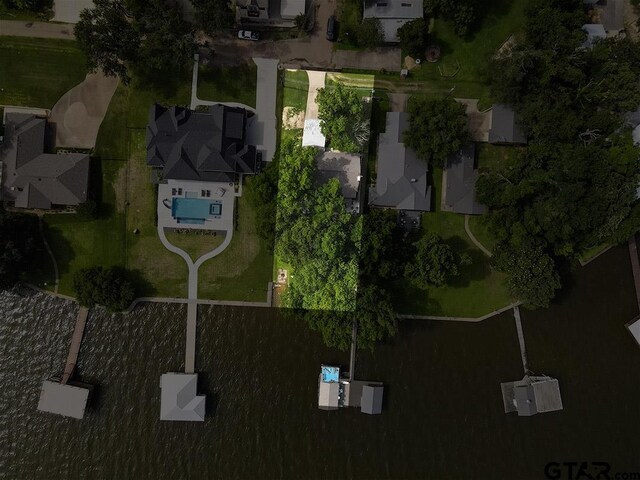 14227 Melody Ln, Malakoff, TX 75148 - view of property location featuring property parcel outlined and nearby suburban area