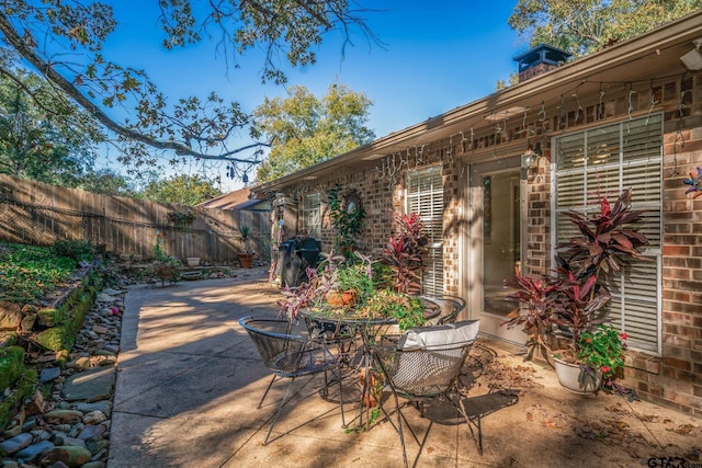 view of patio