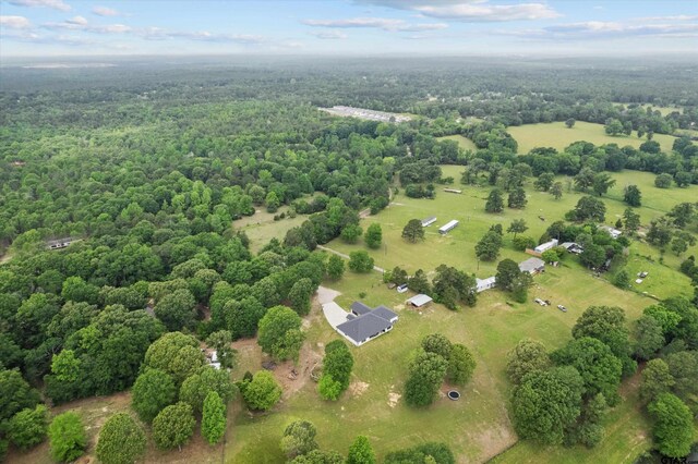 2680 Primera Rd, Tyler, TX 75705 - aerial view of a heavily wooded area