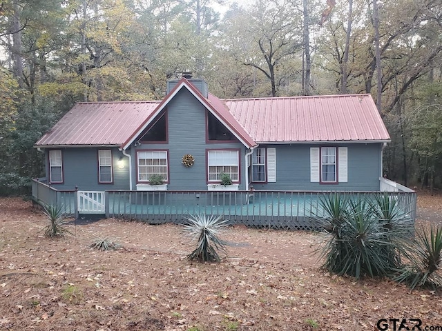 view of front of house