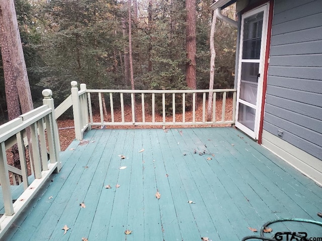 view of deck