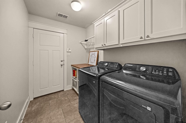 10926 Westhaven Cir, Flint, TX 75762 - washroom featuring cabinet space, independent washer and dryer, and tile patterned floors