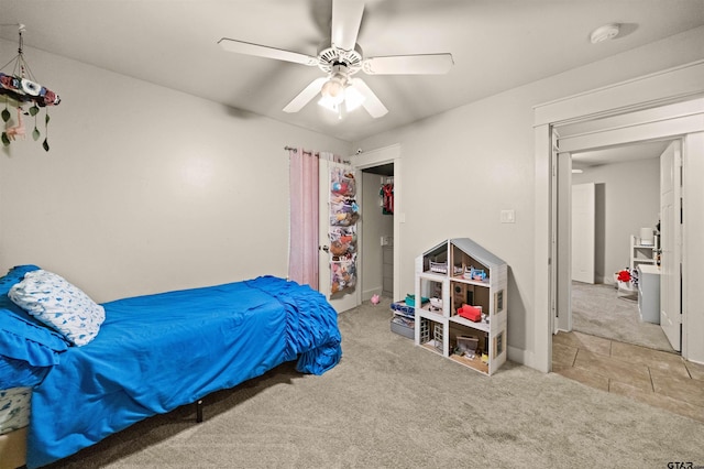 10926 Westhaven Cir, Flint, TX 75762 - carpeted bedroom featuring ceiling fan and baseboards
