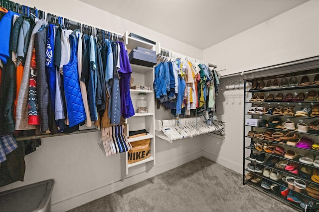 10926 Westhaven Cir, Flint, TX 75762 - walk in closet featuring carpet flooring