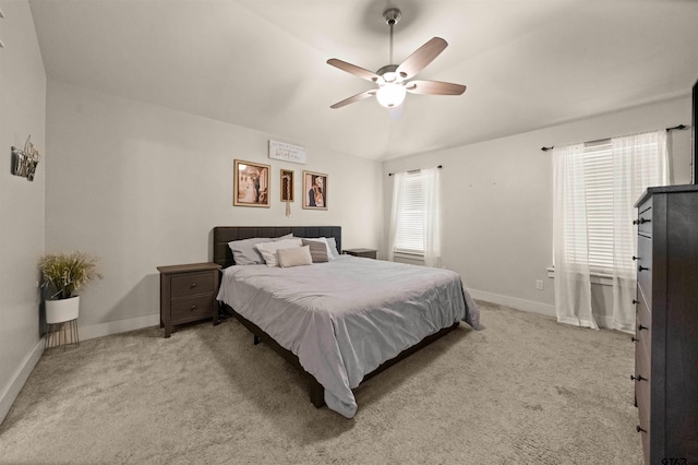 10926 Westhaven Cir, Flint, TX 75762 - bedroom with light colored carpet and ceiling fan